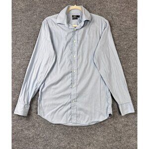 Faherty The Movement Shirt Mens Small Light Blue Button Down Stretch Preppy